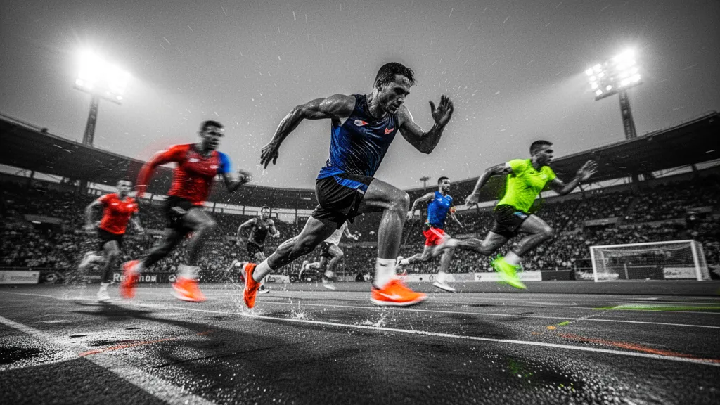 Robot de nettoyage flottant dans une petite piscine hors sol, aspiration visible au sol